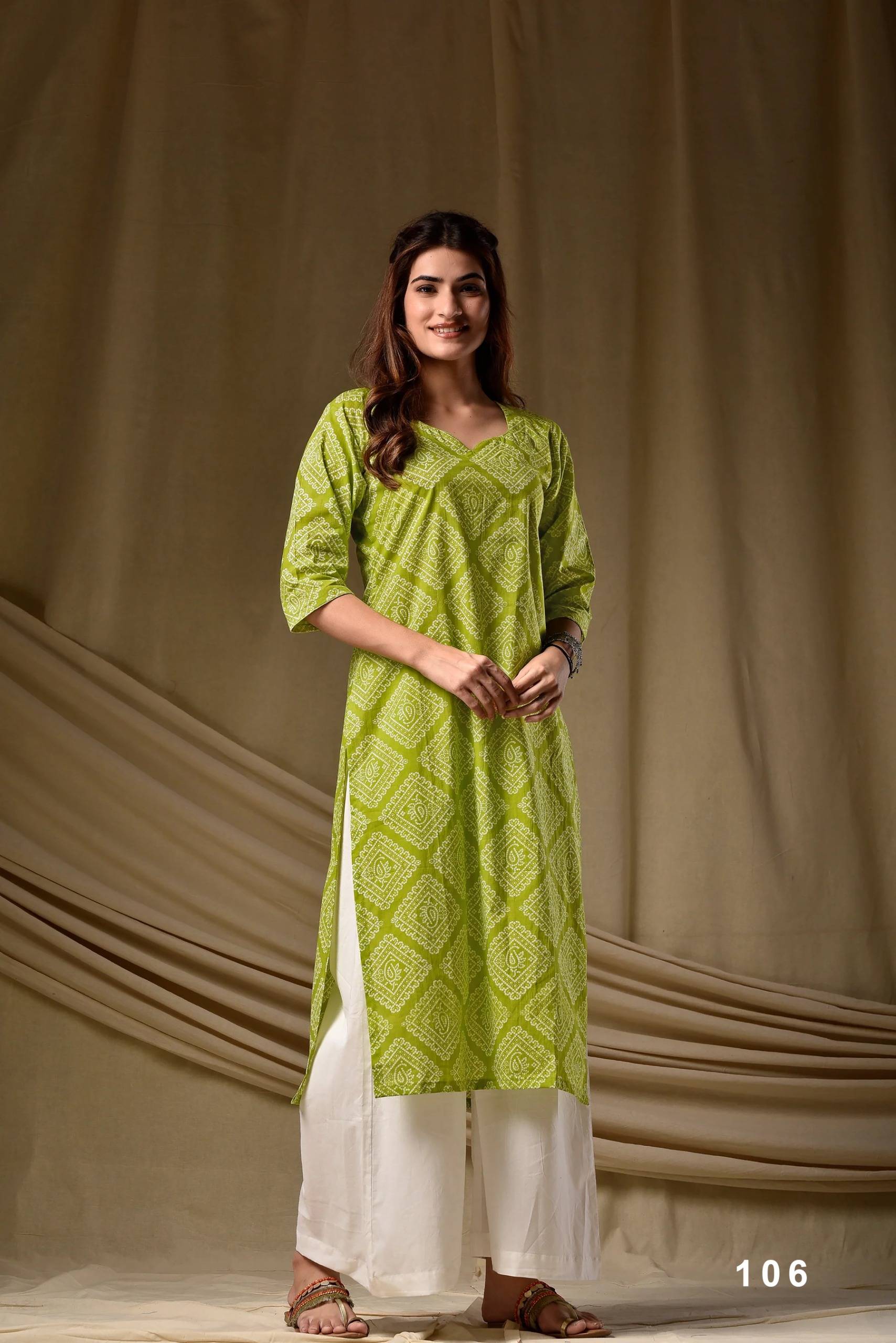 IRA Vol 1 By IRA fashion 101 To 109 Series Beautiful Festive Suits Colourful Cambric Cotton  Print Kurtis At Wholesale Price